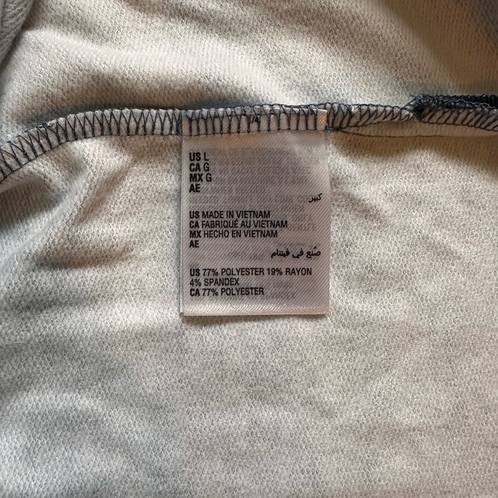 Style & Co. Blue Camo Sweater - Picture 6 of 6